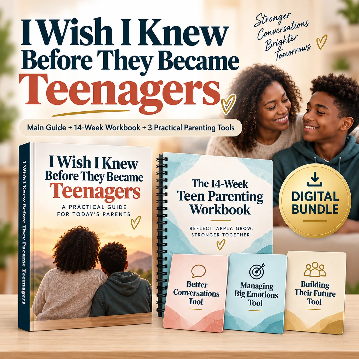 Christian parenting digital product campaign design